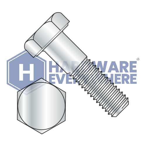 3/8-16 x 1 HEX CAP SCREWS / Grade 2 / Zinc