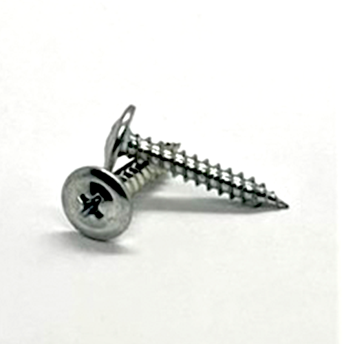 8 x 1-5/8 DRYWALL SCREWS / Phillips / Mod Truss Head / Steel / Zinc