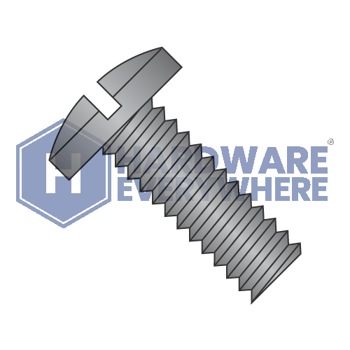 4-40 x 1/4 MACHINE SCREWS / Slotted / Binder Head / Steel / Black Oxide