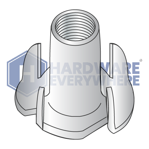 1/4-20 TEE NUTS / 18-8 Stainless / Plain