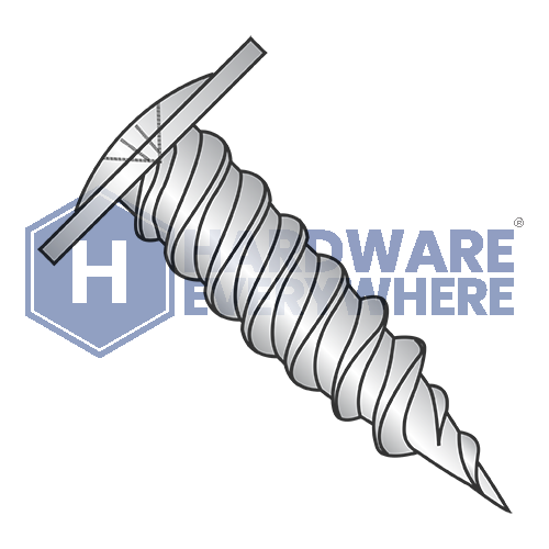 8 x 1 SELF PIERCING SCREWS / Phillips / Mod Truss Head / 18-8 Stainless / Plain