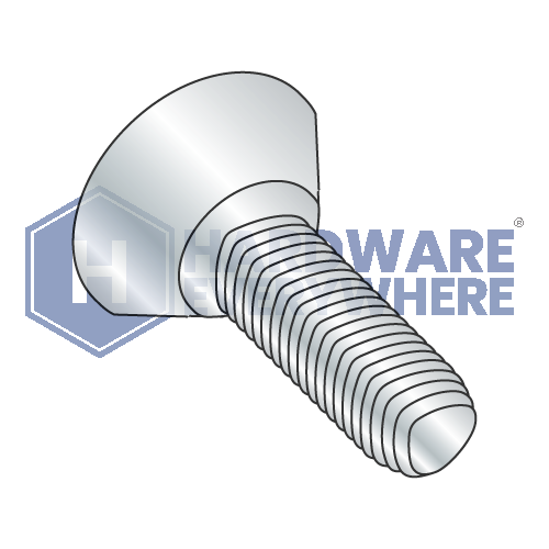 1/4-20 x 3/4 THREAD FORMING SCREWS / Phillips / Flat Head Undercut / Steel / Zinc