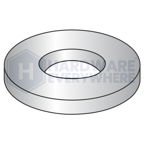 #3 FLAT WASHERS / 18-8 Stainless / Plain