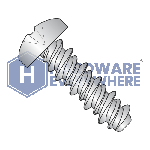 #4 x 1/4 SHEET METAL SCREWS / Phillips / Pan Head / 410 Stainless / Plain