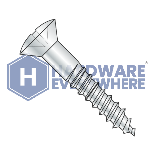 10-13 x 1 1/4 WOOD SCREWS / Phillips / Oval Head / Steel / Zinc