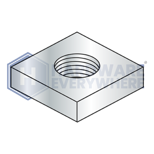 M4 METRIC SQUARE NUTS / A2 Stainless / Plain