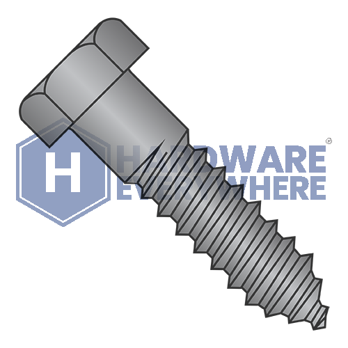 5/16 x 1 1/4 LAG SCREWS / Hex Head / Steel / Black Oxide