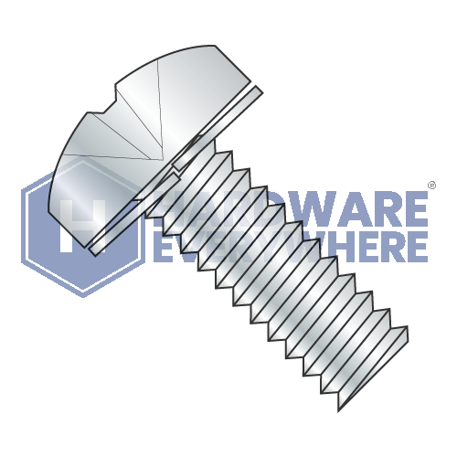 M4 x 8 METRIC SEMS SCREWS / Phillips / Pan Head / Steel / Zinc