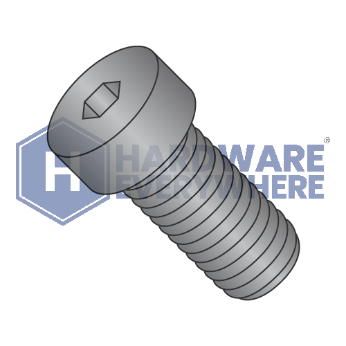 1/2-13 x 1-1/4 LOW PROFILE SOCKET CAP SCREWS / Low Profile Cap / Steel / Black Oxide