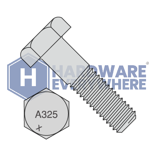 7/8-9 x 3 3/4 STRUCTURAL BOLTS / A325 / Hot Dipped Galvanized