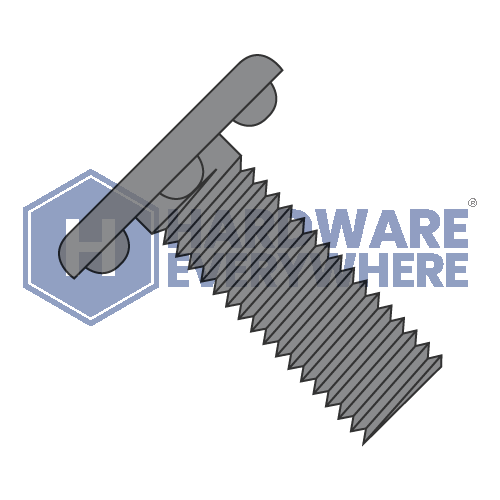 1/4-20 x 5/8 WELD SCREWS / Steel / Plain / 3 Nibs Under the Head