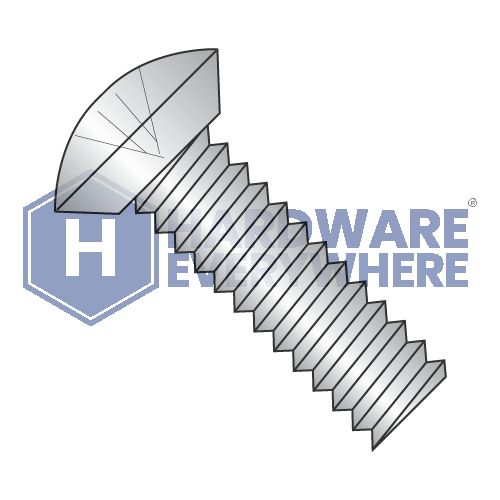 10-24 x 5/16 MACHINE SCREWS / Phillips / Oval Head Undercut / 18-8 Stainless / Plain