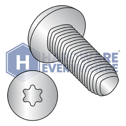 1/4-20 X 3/4 Thread Forming Screws / Torx / Pan Head / 410 Stainless / Plain / Taptite Alternate