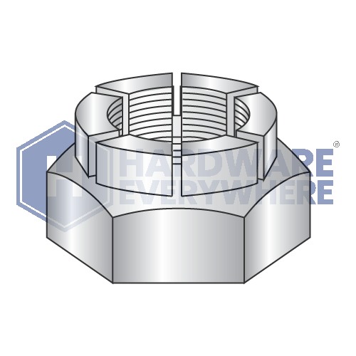 10-32 FLEX LOCK NUTS / Thin Height / Steel / Cadium