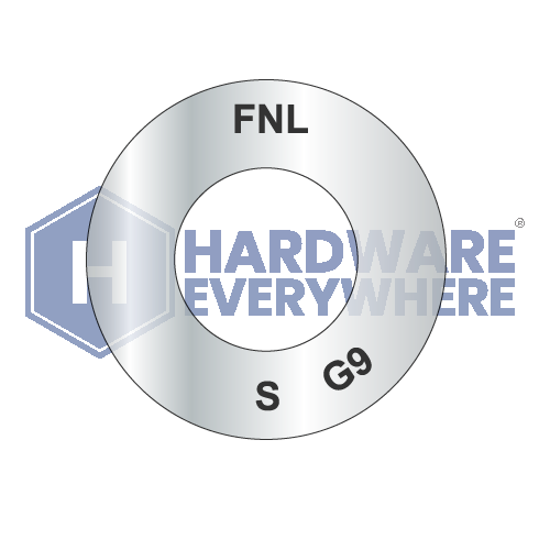 7/16 SAE   Thru-Hardened Washers / Grade 9 / EcoGuard