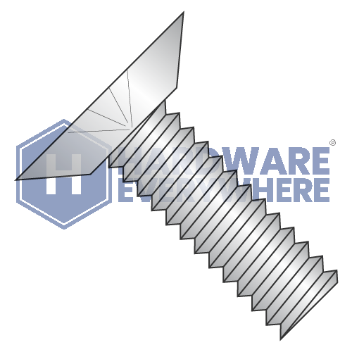 1/4-20 x 1/2 MACHINE SCREWS / Phillips / Flat Head Undercut / 316 Stainless / Plain