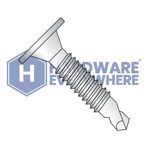 #10 x 3/4 SELF DRILLING SCREWS / Phillips / Wafer Head / 18-8 Stainless / Plain