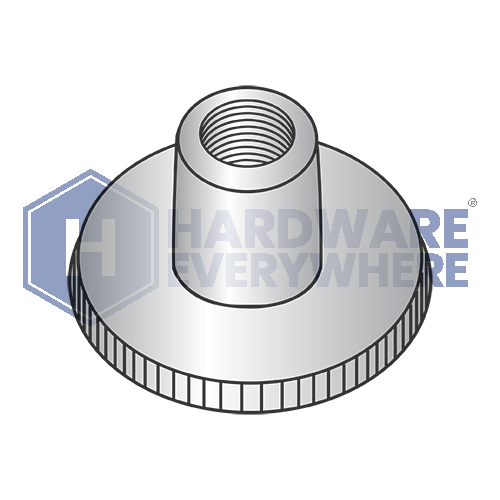 M4-0.7 METRIC KNURLED THUMB NUTS / A2 Stainless / Plain