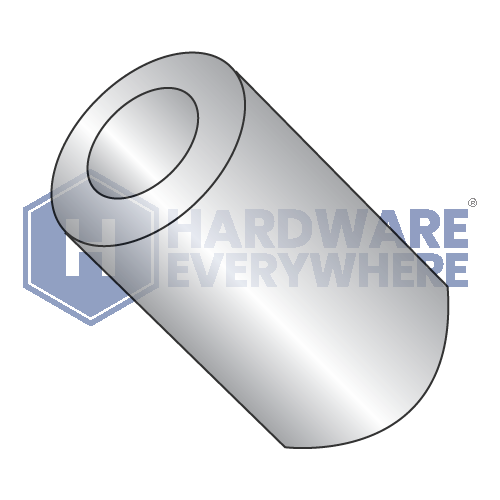 4 x 5/16 ROUND SPACERS / Brass / Nickel