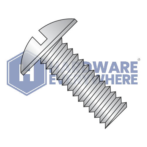 1/4-20 x 5/8 MACHINE SCREWS / Slotted / Truss Head / 18-8 Stainless / Plain