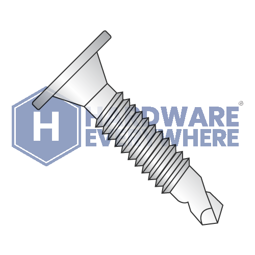 #10 x 1 SELF DRILLING SCREWS / Phillips / Wafer Head / 410 Stainless / Plain