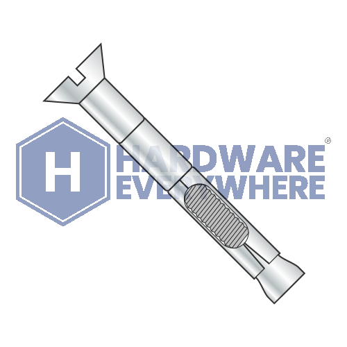1/4 x 2 SLEEVE ANCHORS / Flat / Steel / Zinc