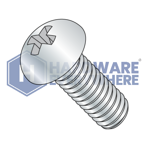 10-32 x 1 1/8 MACHINE SCREWS / Phillips / Round Head / Steel / Zinc