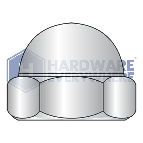 M5 METRIC CAP NUTS / A4 Stainless / Plain