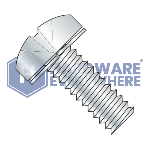 1/4-20 x 3/4 SEMS SCREWS / Phillips / Pan Head / Steel / Zinc