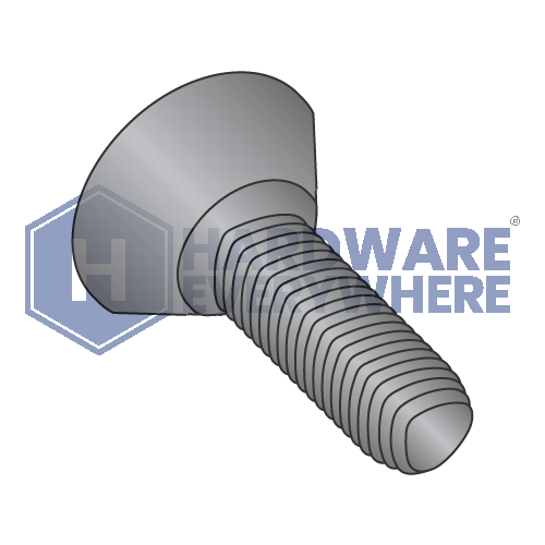 4-40 x 3/8 THREAD FORMING SCREWS / Phillips / Flat Head Undercut / Steel / Black Oxide