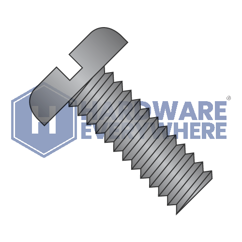 2-56 x 1/4 MACHINE SCREWS / Slotted / Pan Head / Steel / Black Oxide