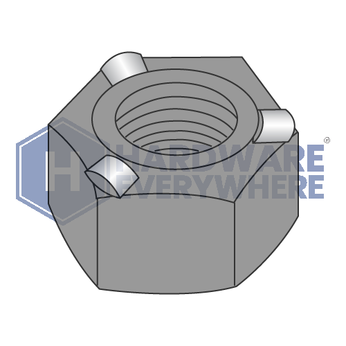 1/4-20 WELD NUTS / Steel / Plain