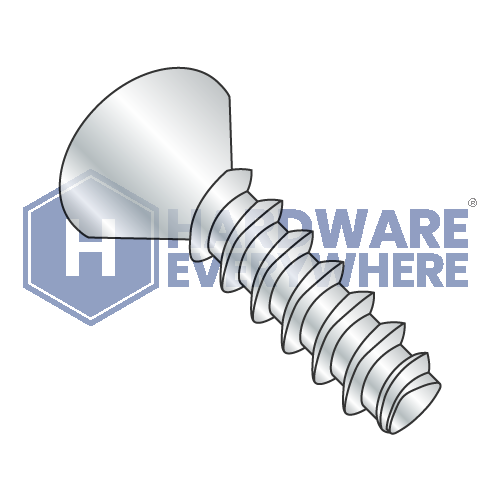 6-19 X 7/16 Thread Forming Screws / Phillips / Flat Head / Steel / Zinc / Plastite (Blunt Tip) Alternate 48-2