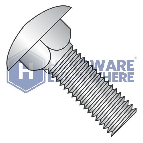 M10 x 30 METRIC CARRIAGE BOLTS / A4 Stainless / Plain