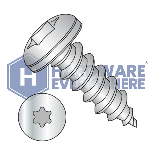 #10 x 5/8 SHEET METAL SCREWS / Phillips / Truss Head / 18-8 Stainless / Plain