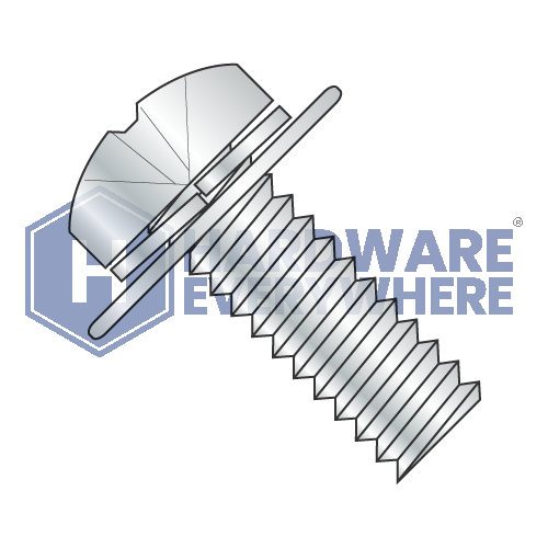 M2 x 12 METRIC SEMS SCREWS / Phillips / Pan Head / Steel / Zinc