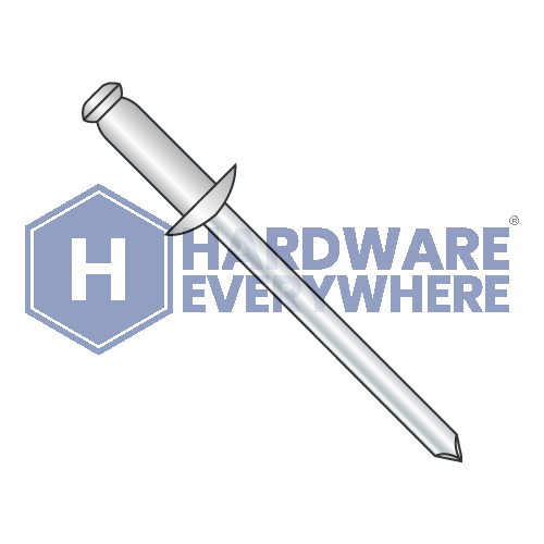 1/4X.02-.12  Stainless Steel Rivet With Steel Mandrel