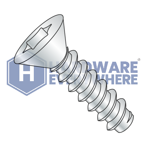#6 x 1/2 SHEET METAL SCREWS / Torx / Flat Head / Steel / Zinc
