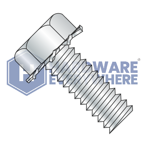 1/4-20 x 3/8 SEMS SCREWS / Unslotted / Hex Head / Steel / Zinc