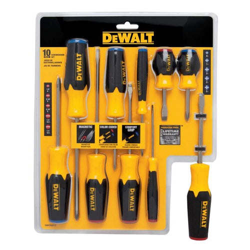 DeWalt / Hand Tool / DWHT62513 10-Piece Screwdriver Set – Hardware