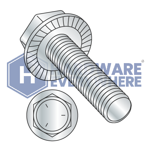 3/8-16 x 2 FLANGE BOLTS / Grade 5 / Zinc