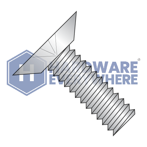 6-32 x 1/4 MACHINE SCREWS / Phillips / Flat Head Undercut / 18-8 Stainless / Plain