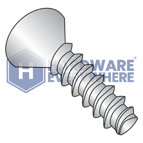 10-14 X 3/4 Thread Forming Screws / Phillips / Flat Head / 410 Stainless / Plain / Plastite (Blunt Tip) Alternate 48-2
