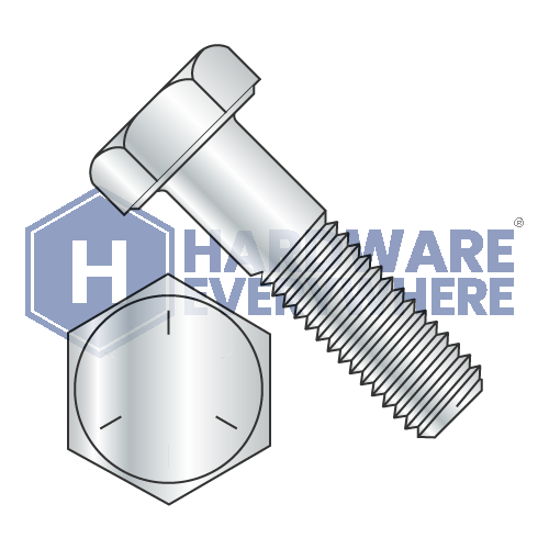 9/16-12 x 7 1/2 HEX CAP SCREWS / Grade 5 / Zinc