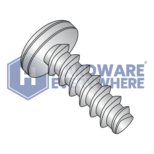 1/4-10 X 3/4 Thread Forming Screws / Phillips / Pan Head / 18-8 Stainless / Plain / Plastite (Blunt Tip) Alternate 48-2