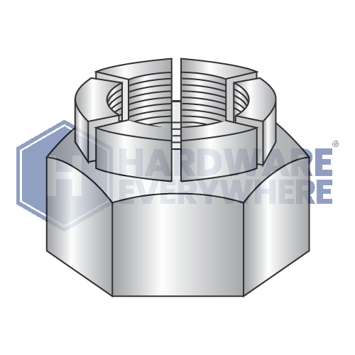 10-24 FLEX LOCK NUTS / Full Height / 18-8 Stainless / Plain