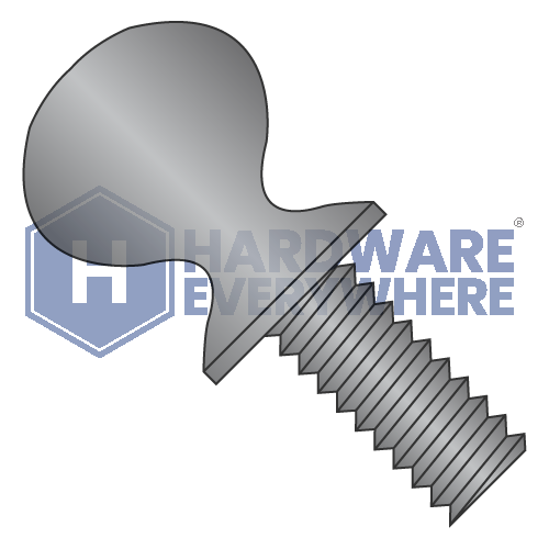 1/4-20 X 1 1/4 Thumb Screw / With Shoulder / Type S / Full Thread / Steel / Black Oxide