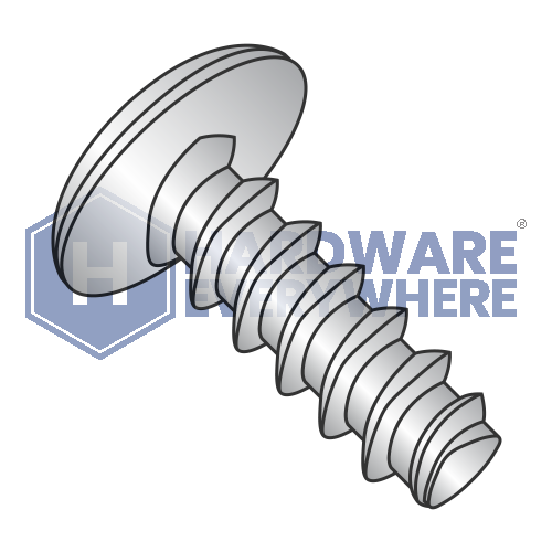 10-14 X 1/2 Thread Forming Screws / Phillips / Truss Head / 18-8 Stainless / Plain / Plastite (Blunt Tip) Alternate 48-2