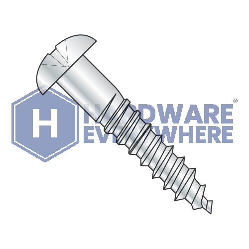 8-15 x 1 WOOD SCREWS / Phillips / Round Head / Steel / Zinc