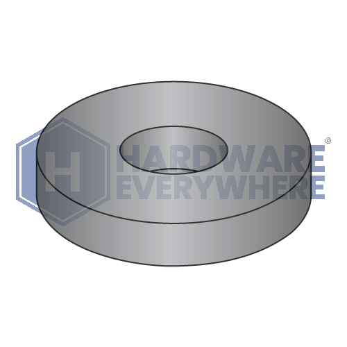 3/8 FLAT WASHERS / Steel / Black Zinc